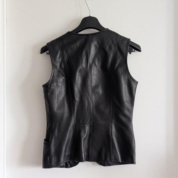 Danier leather zip-up vest - Picture 2 of 5